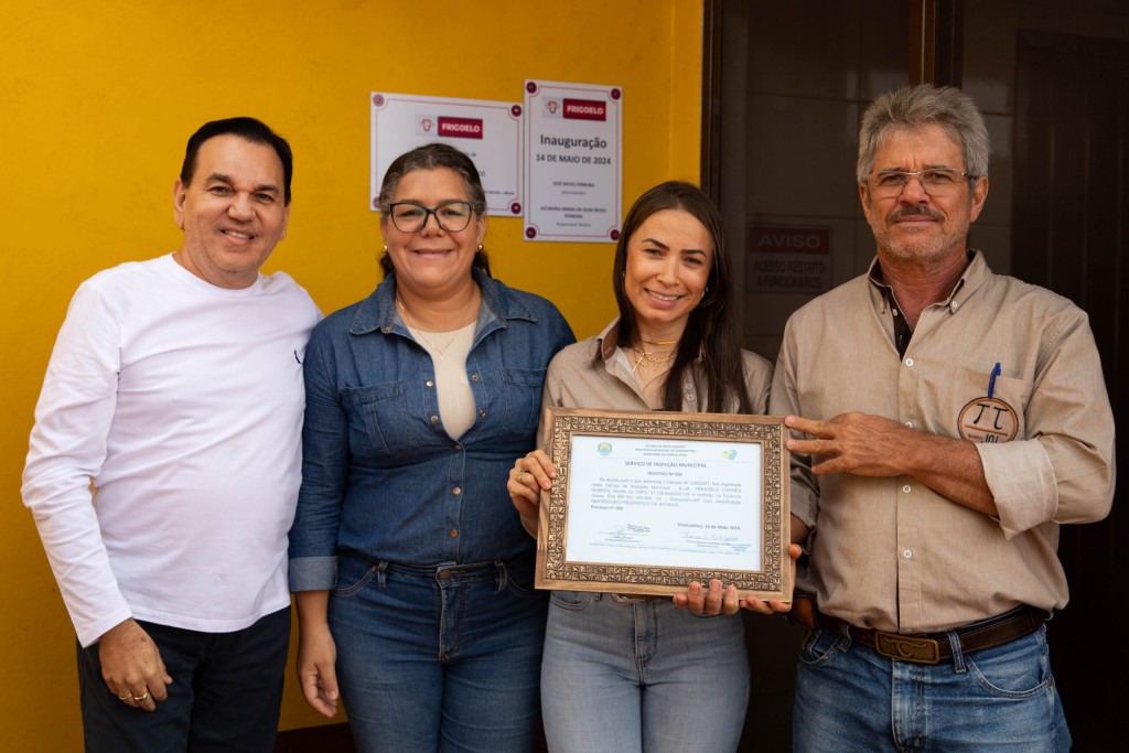 No momento, você está visualizando Diamantino Inaugura Frigorífico Frigoelo e Fortalece Inspeção de Produtos Animais.